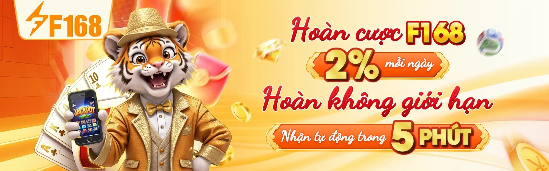 Tưng bừng hè World Cup - F168 hoàn cược đến 2%